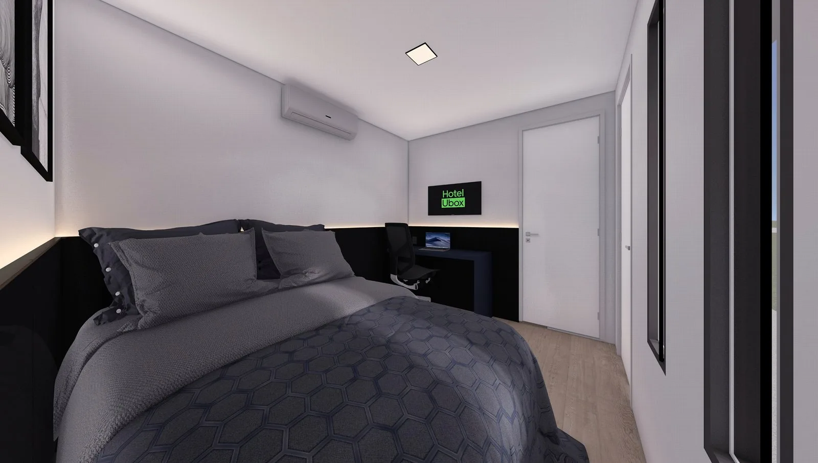Estrutura e acabamento do Ubox