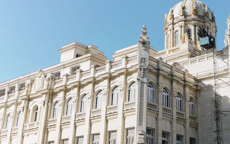 Fachada de predio publico municipal