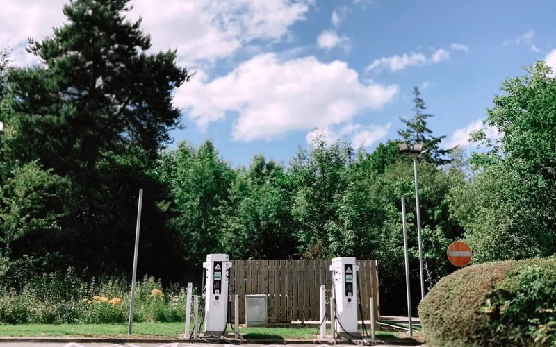 Estacao de recarga para carros eletricos